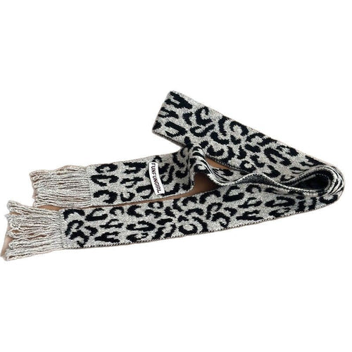 Korean Style High-grade Wool Knitted Small Scarf