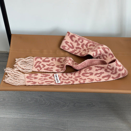 Korean Style High-grade Wool Knitted Small Scarf